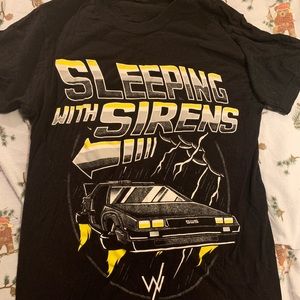 Sleeping with sirens band/tour shirt